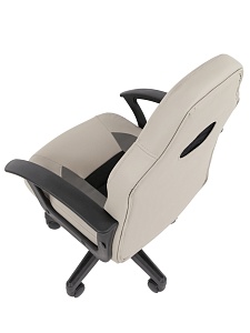 Детское компьютерное кресло CHAIRMAN KIDS 111, экокожа, серый
